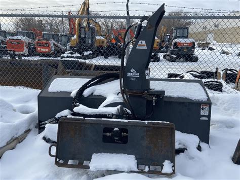 erickson skid steer attachments|erskine skid steer snowblower.